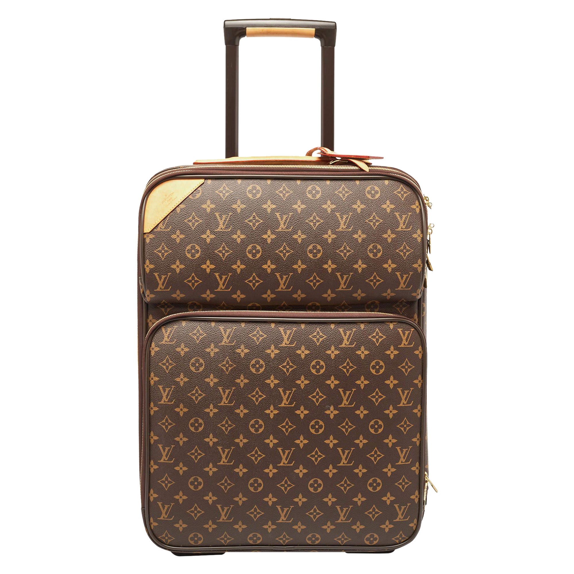 Louis Vuitton Monogram Canvas Business Pegase 55 Luggage