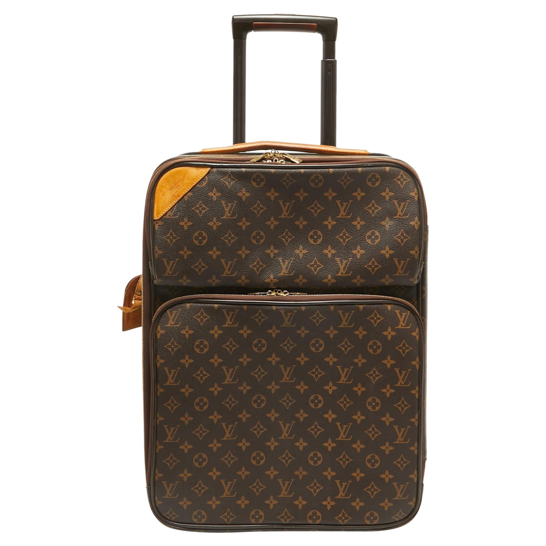 Louis Vuitton Monogram Canvas Business Pegase 55 Luggage