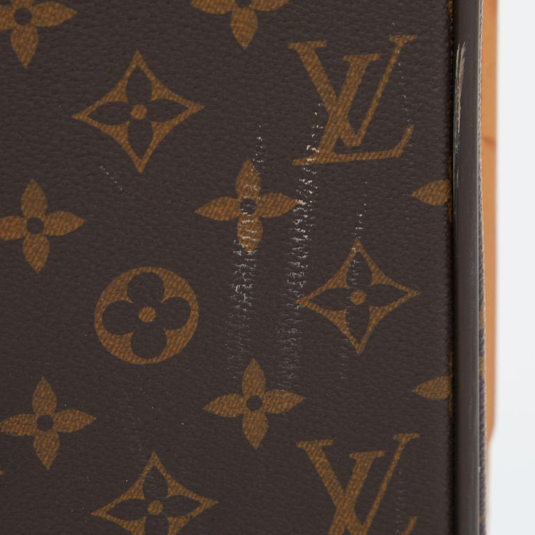 Louis Vuitton Monogram Macassar Canvas Desk Agenda Cover