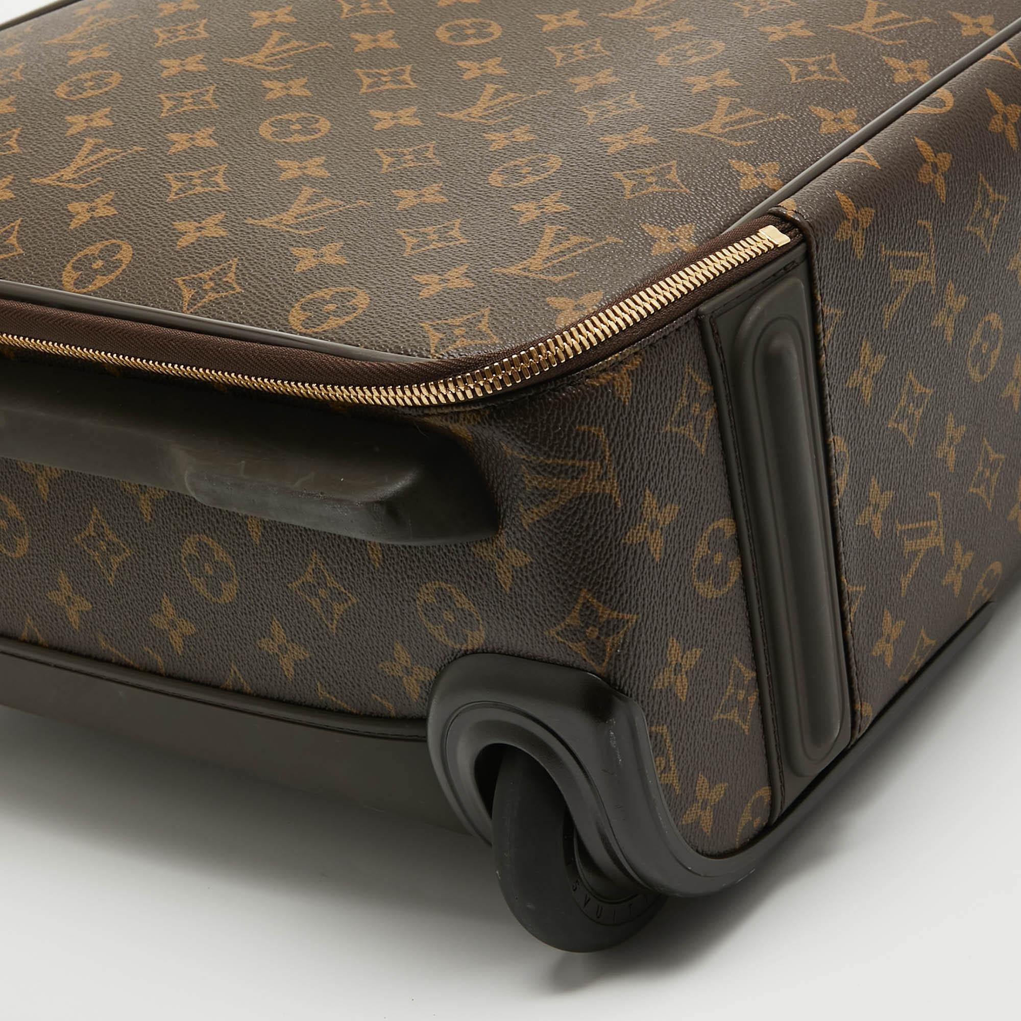Louis Vuitton Monogram Canvas Business Pegase Legere 55 Luggage 6