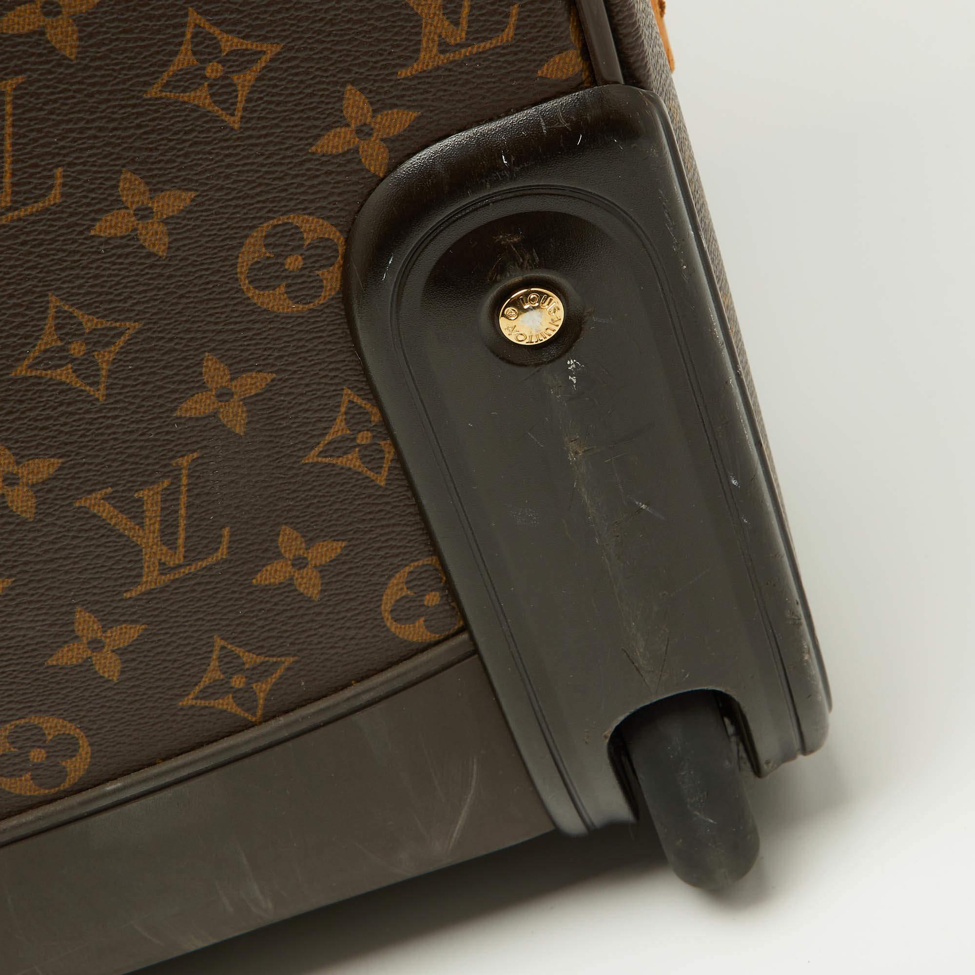 Louis Vuitton Monogram Canvas Business Pegase Legere 55 Luggage 7
