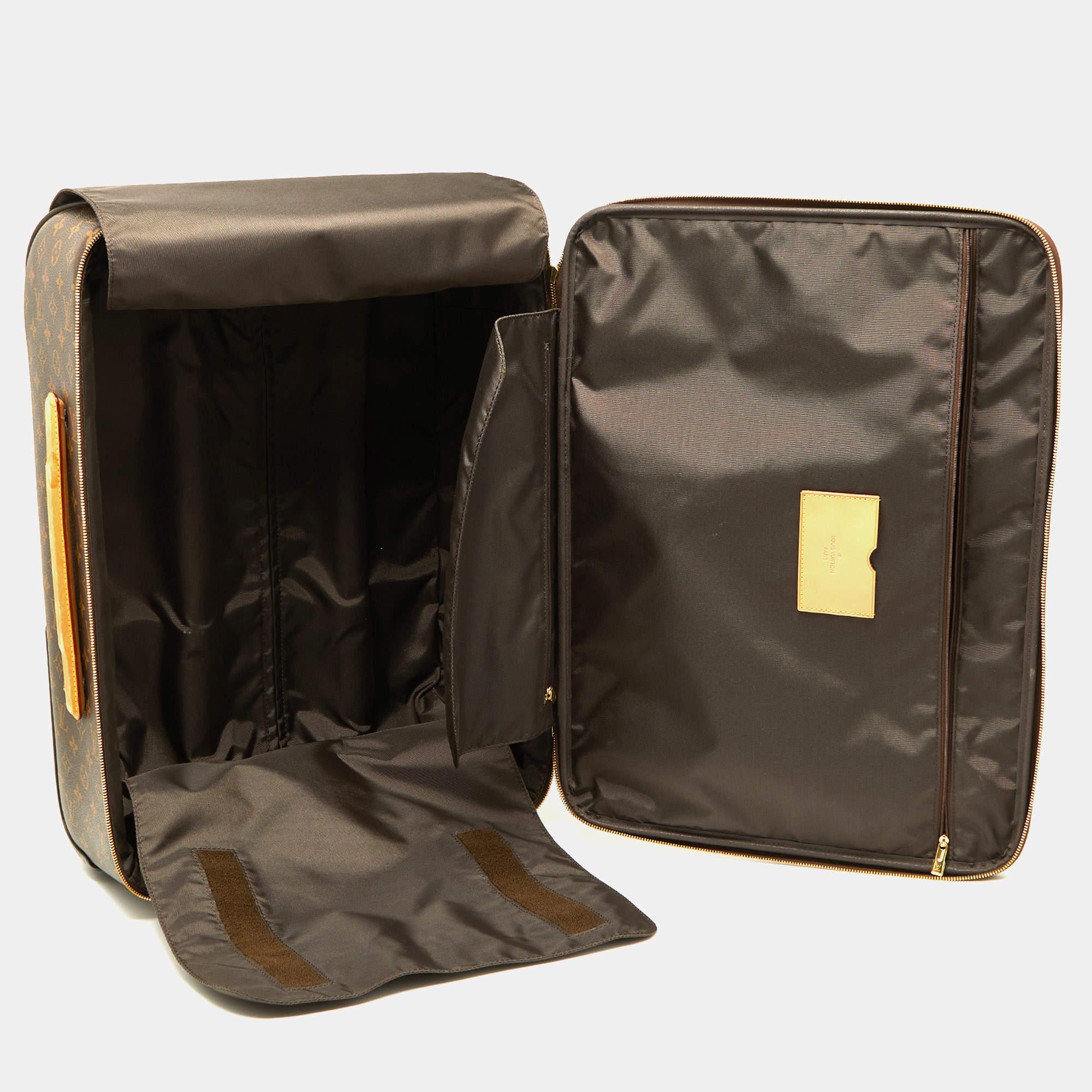 Monogrammiertes Canvas Business Pegase Legere 55 Gepäckstücke von Louis Vuitton im Angebot 10