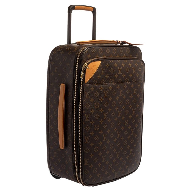 LOUIS VUITTON Monogram Canvas Pegase 55 Business Suitcase Travel Bag