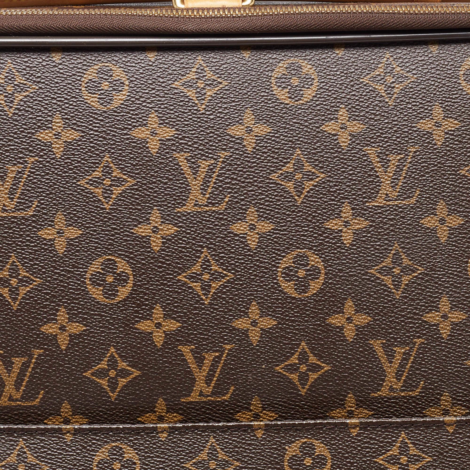 Monogrammiertes Canvas Business Pegase Legere 55 Gepäckstücke von Louis Vuitton Damen im Angebot