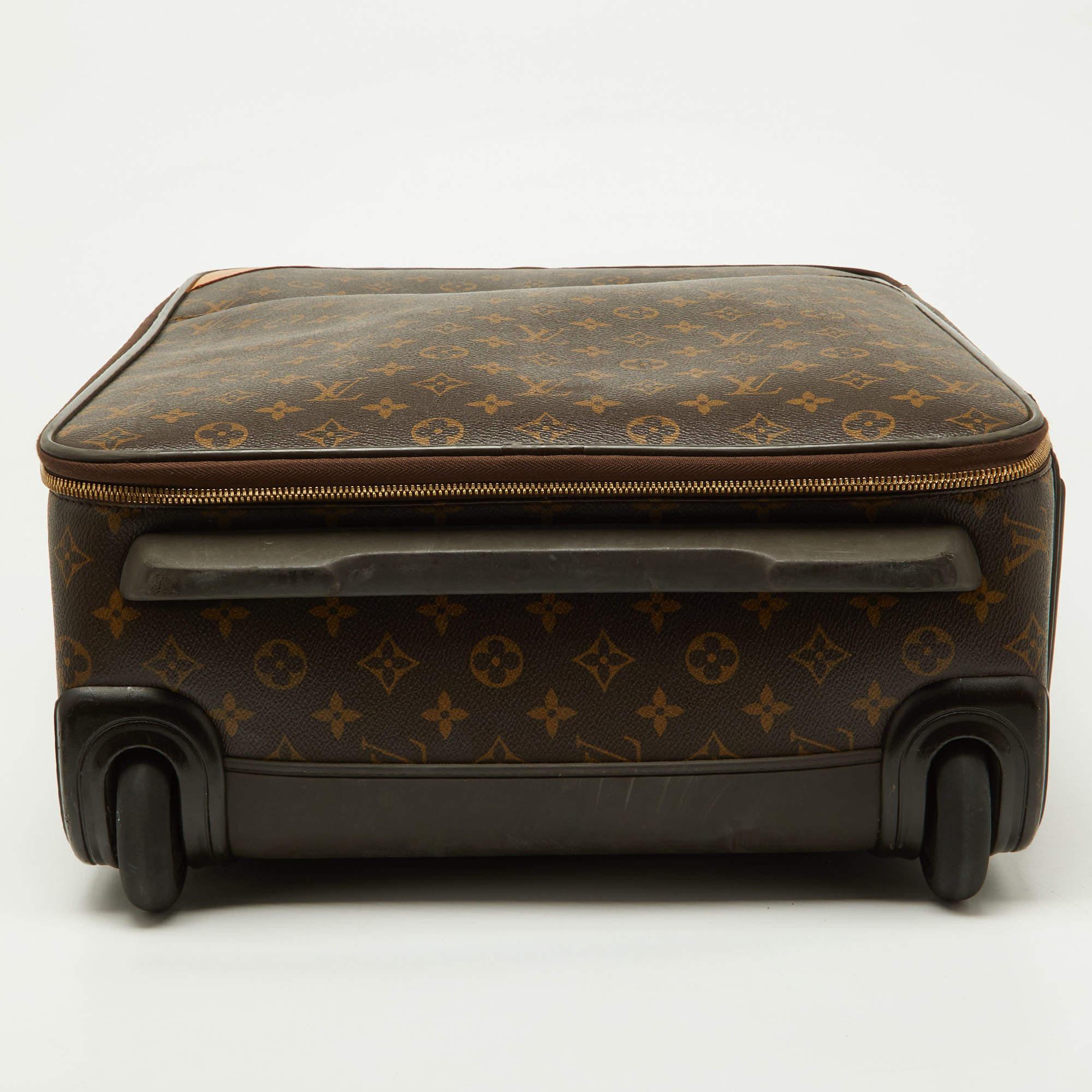 Louis Vuitton Monogram Canvas Business Pegase Legere 55 Luggage 1