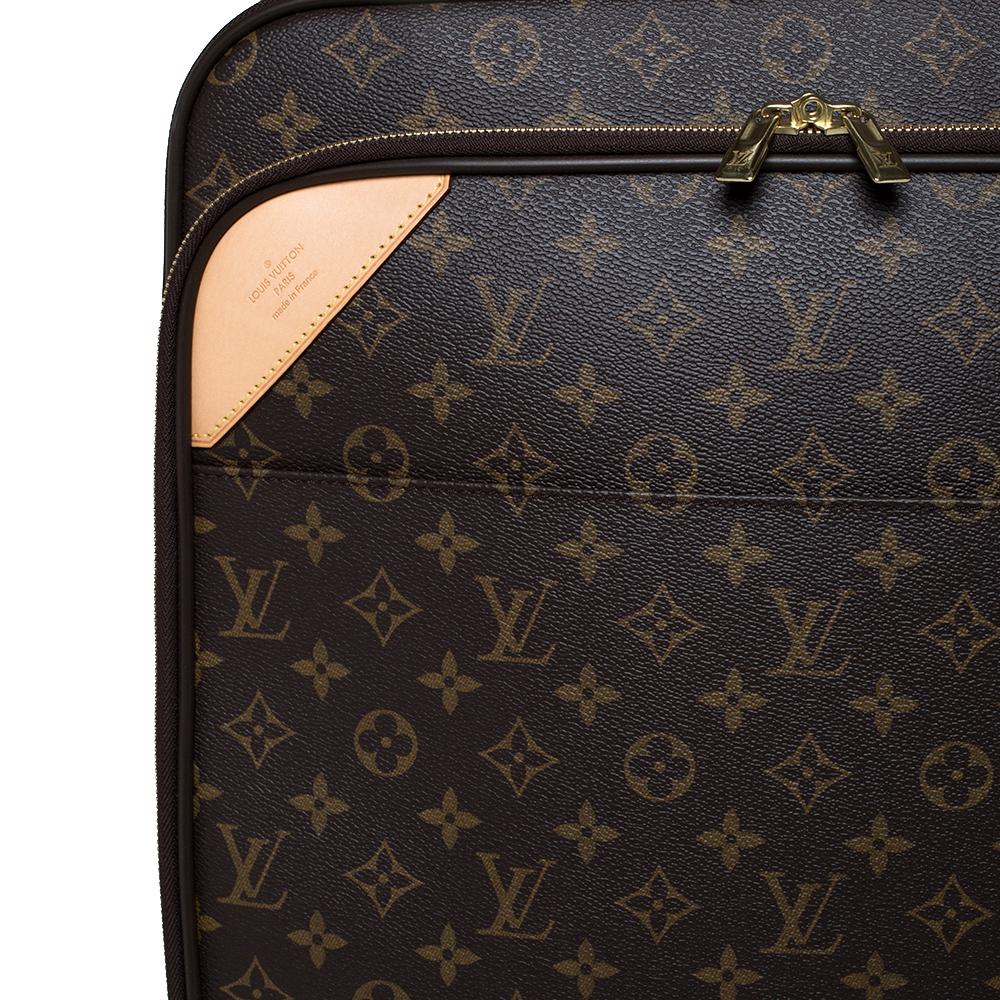 Women's Louis Vuitton Monogram Canvas Business Pegase Legere 55 Luggage