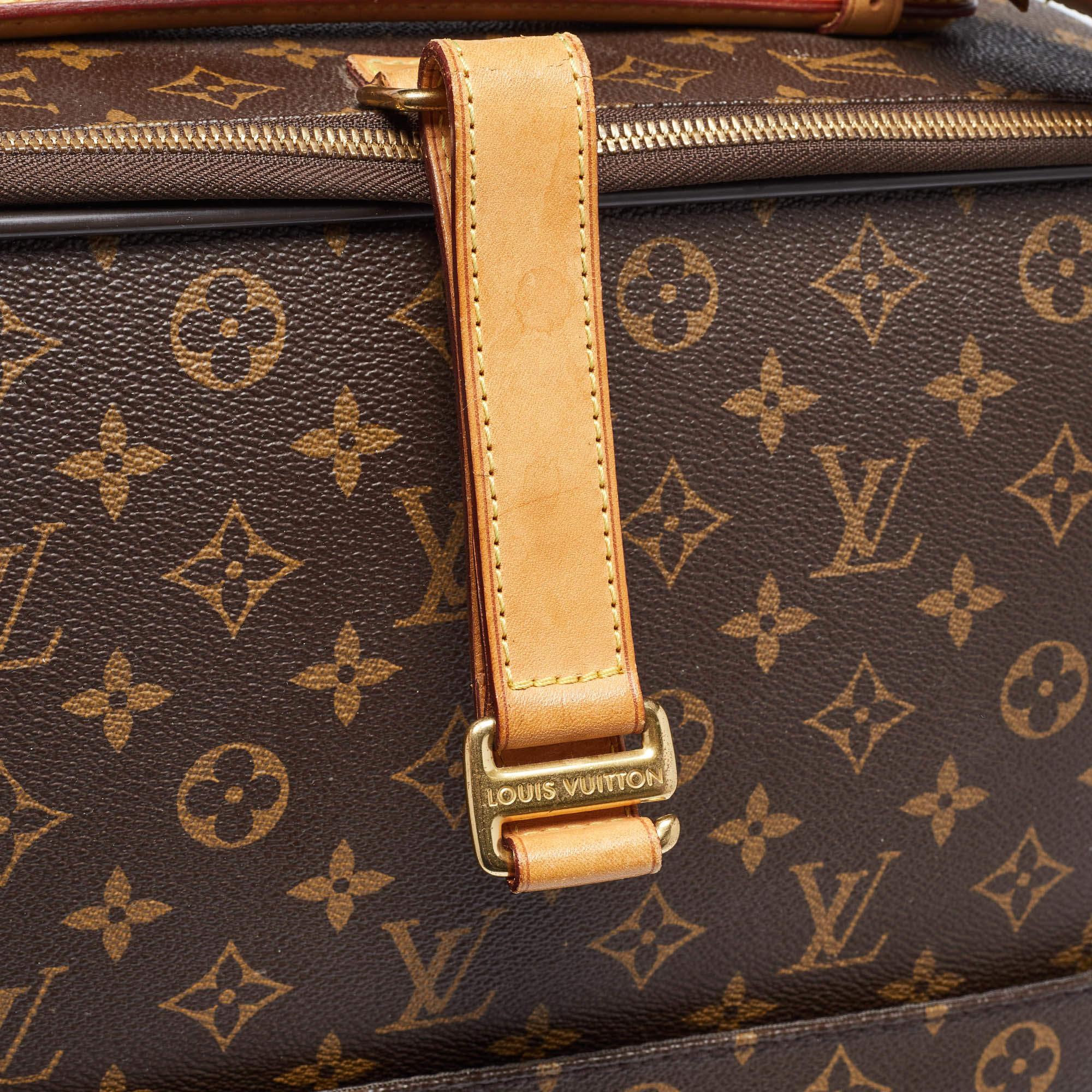 Monogrammiertes Canvas Business Pegase Legere 55 Gepäckstücke von Louis Vuitton im Angebot 2