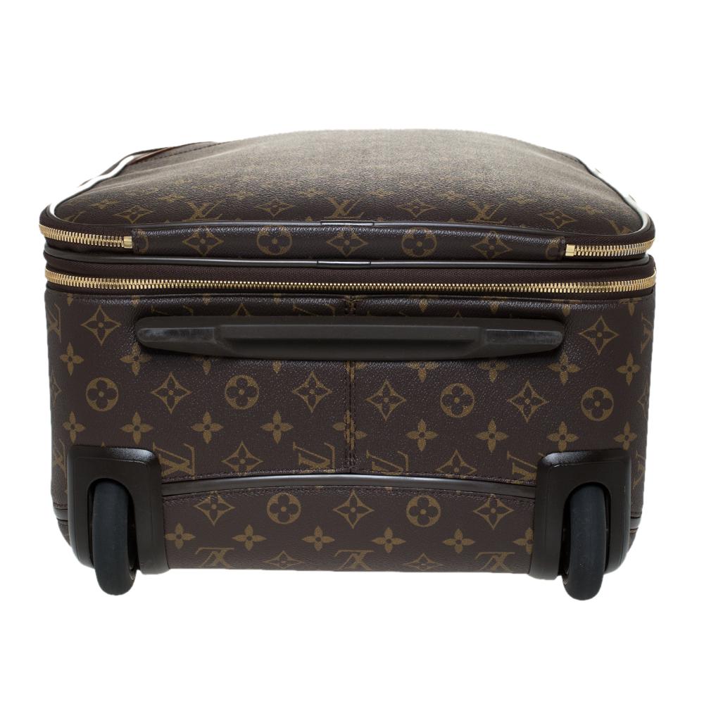 Louis Vuitton Monogram Canvas Business Pegase Legere 55 Luggage 1