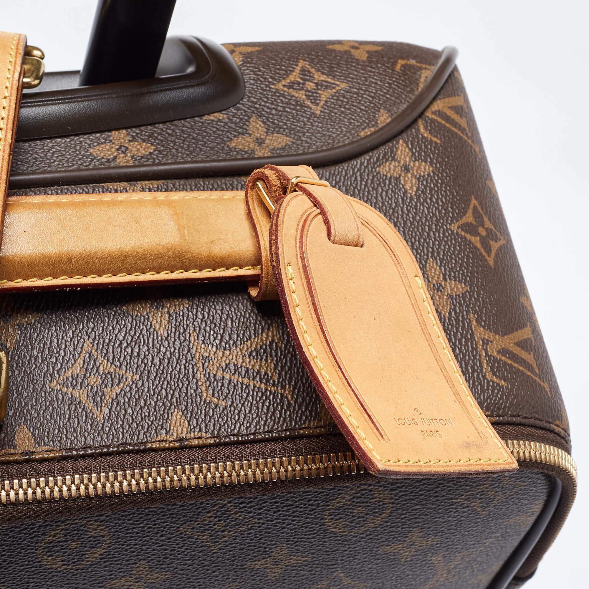 Monogrammiertes Canvas Business Pegase Legere 55 Gepäckstücke von Louis Vuitton im Angebot 3