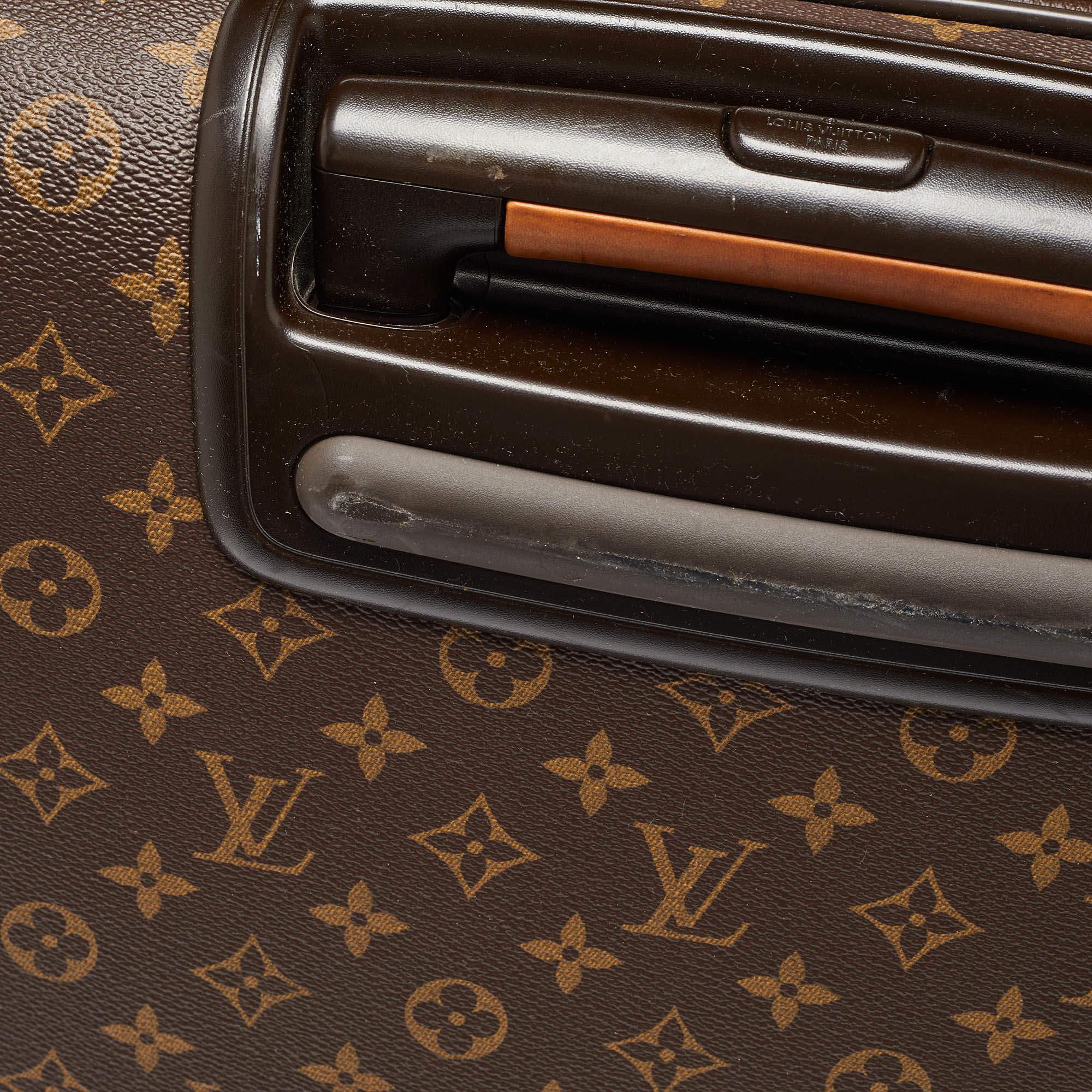 Sac à main Louis Vuitton Business Pegase Legere 55 en toile avec monogramme en vente 3