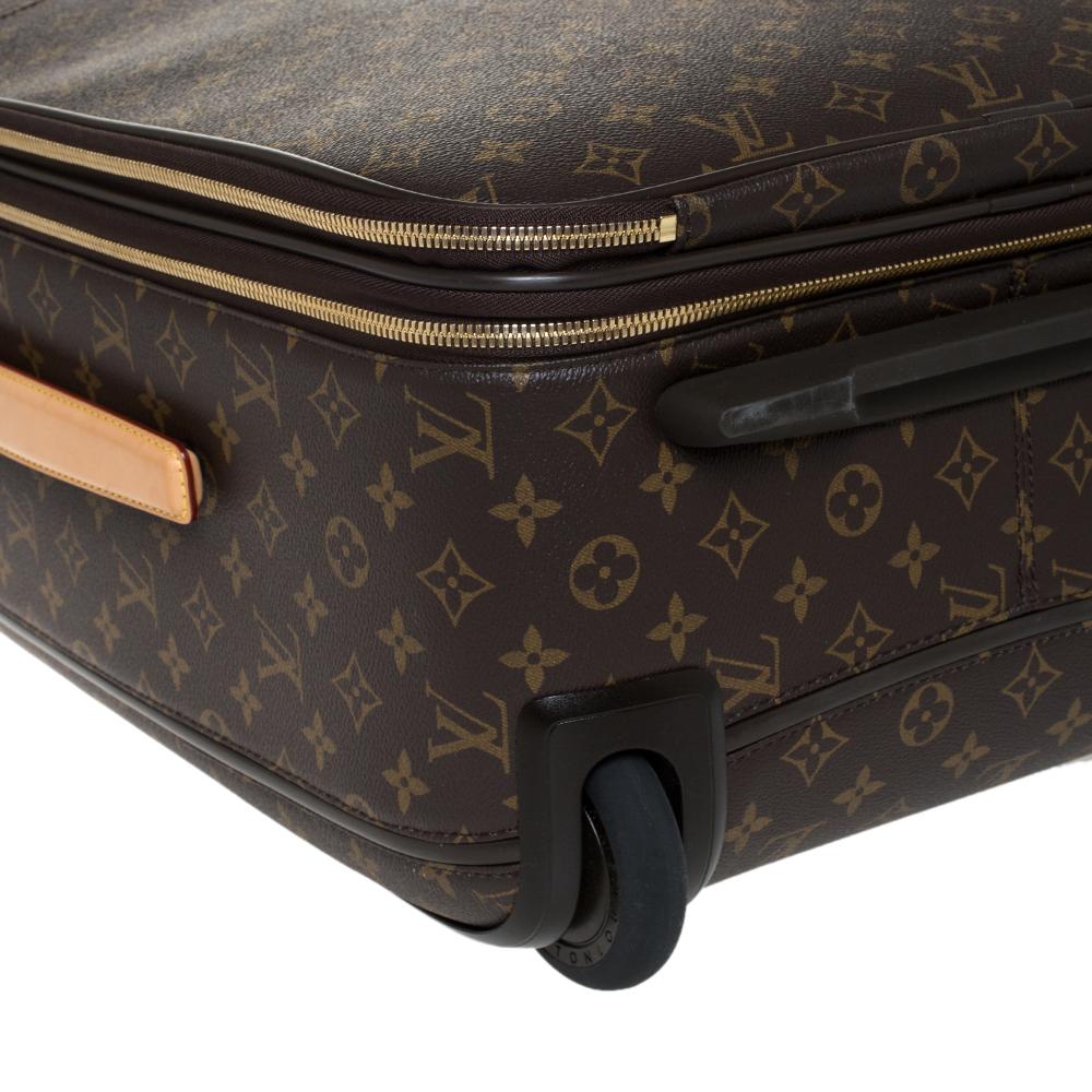 Louis Vuitton Monogram Canvas Business Pegase Legere 55 Luggage 2