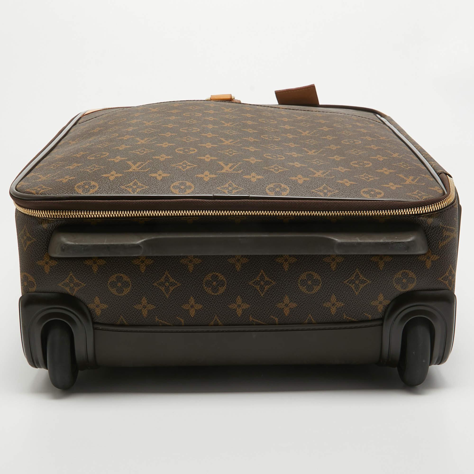 Louis Vuitton Monogram Canvas Business Pegase Legere 55 Luggage 4