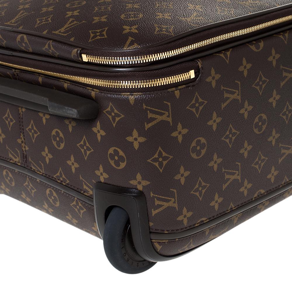 Louis Vuitton Monogram Canvas Business Pegase Legere 55 Luggage 3
