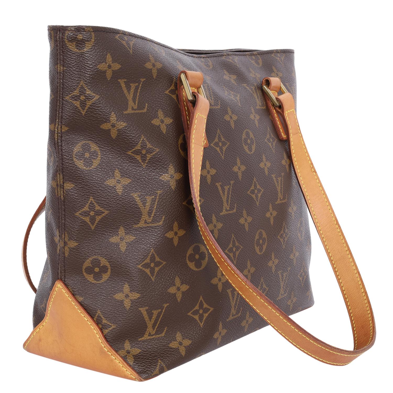 Louis Vuitton Monogram Canvas Cabas Piano Shoulder Bag Brown 5