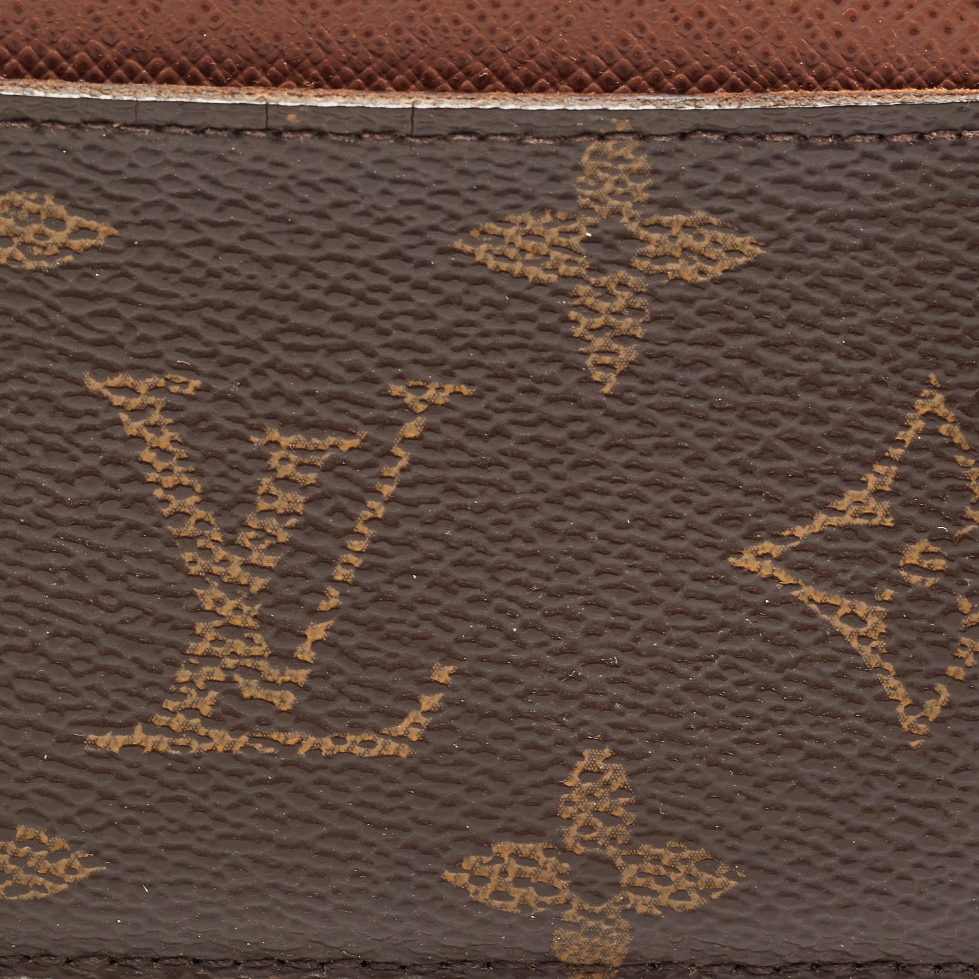 Louis Vuitton Monogramm-Kartenetui aus Segeltuch 1
