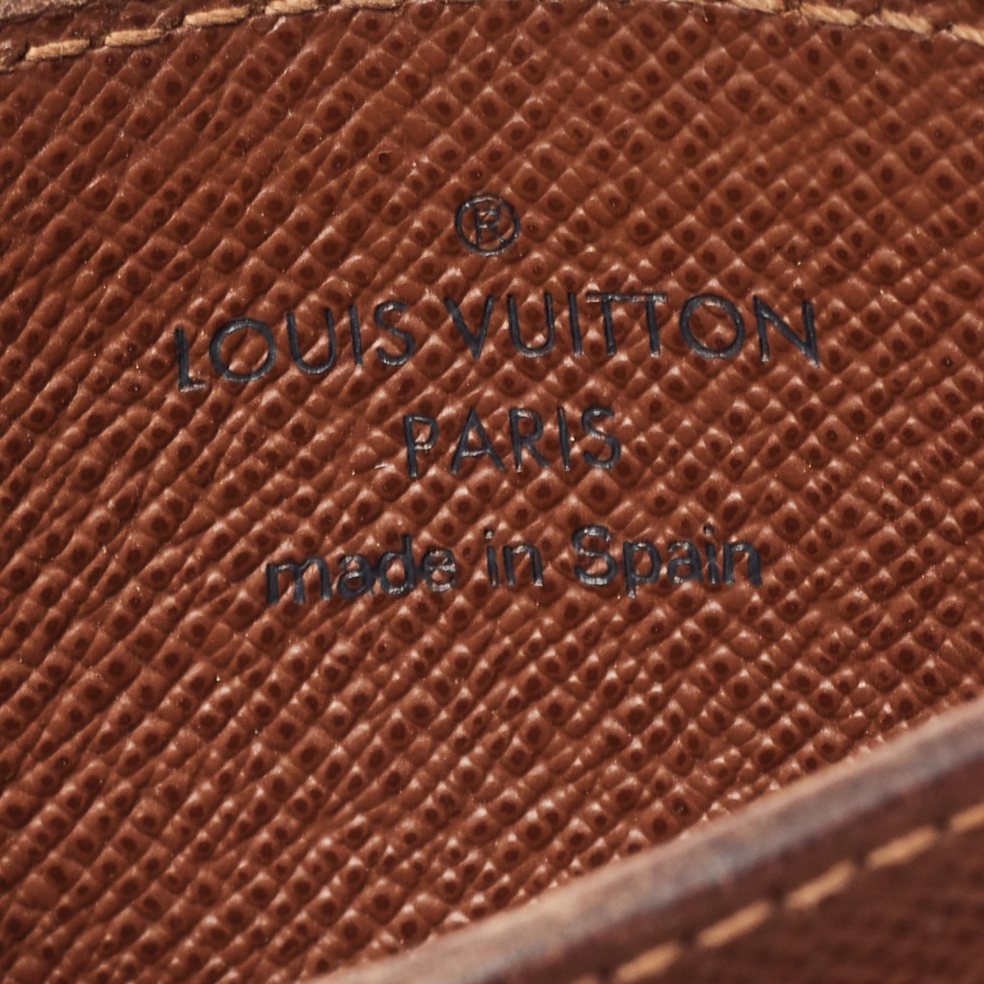 Louis Vuitton Monogramm-Kartenetui aus Segeltuch 3