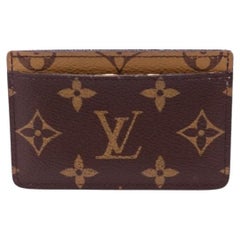 Louis Vuitton Monogram Canvas Card Holder in Brown