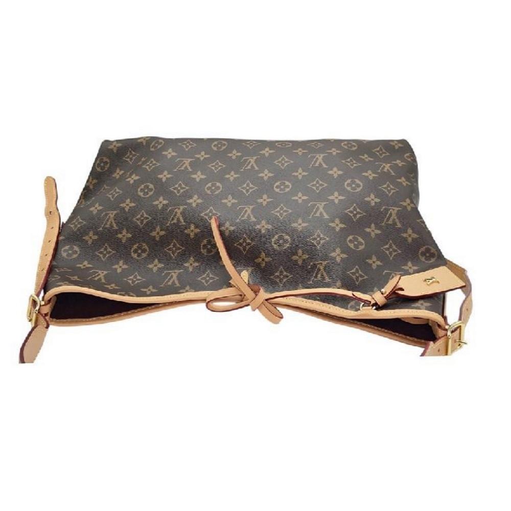 Louis Vuitton Monogram Canvas CarryAll MM Hobo 6