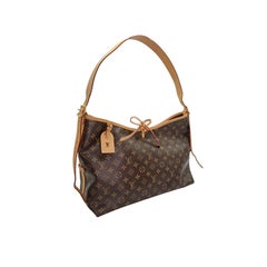 Louis Vuitton Monogram Canvas CarryAll MM Hobo