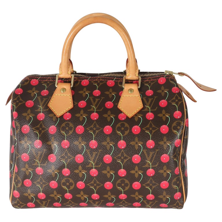 Louis Vuitton Speedy Limited Edition Cerises 25 at 1stDibs