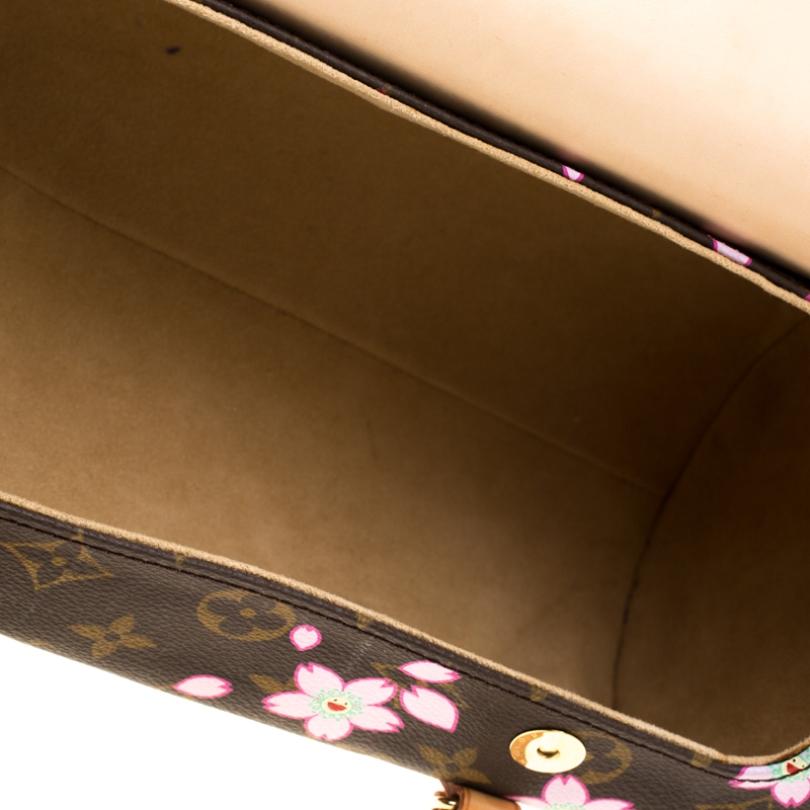 Women's Louis Vuitton Monogram Canvas Cherry Blossom Papillon Bowling Bag