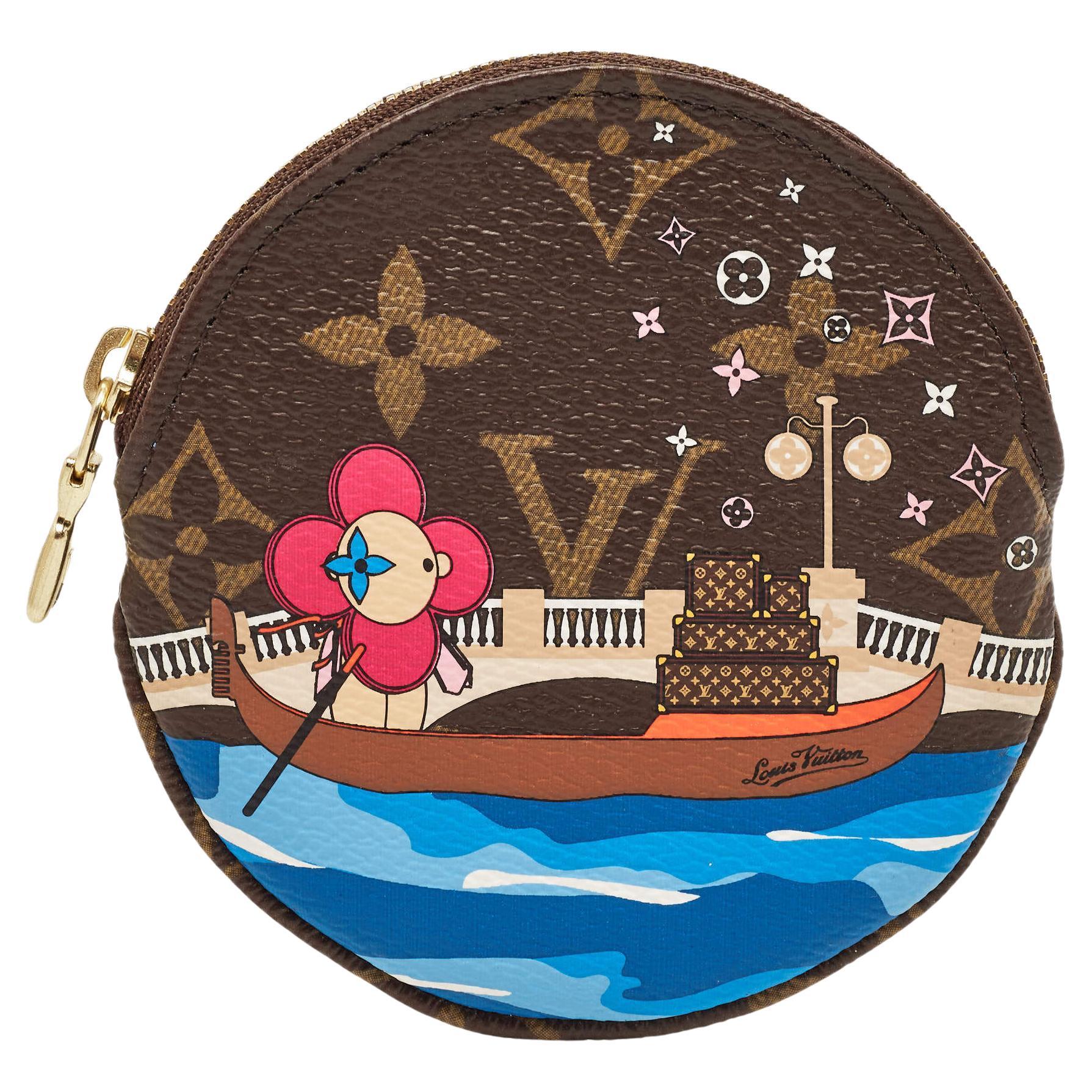 Louis vuitton round coin purse for sale new arrivals
