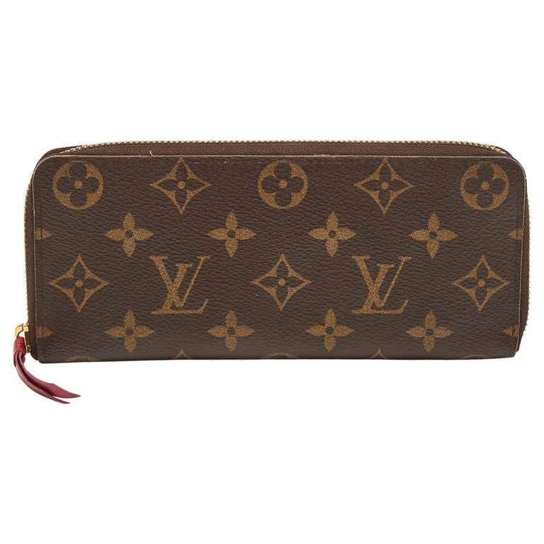 Louis Vuitton Damier Azur Tahitienne Clemence Wallet Zippy Long Zip Around