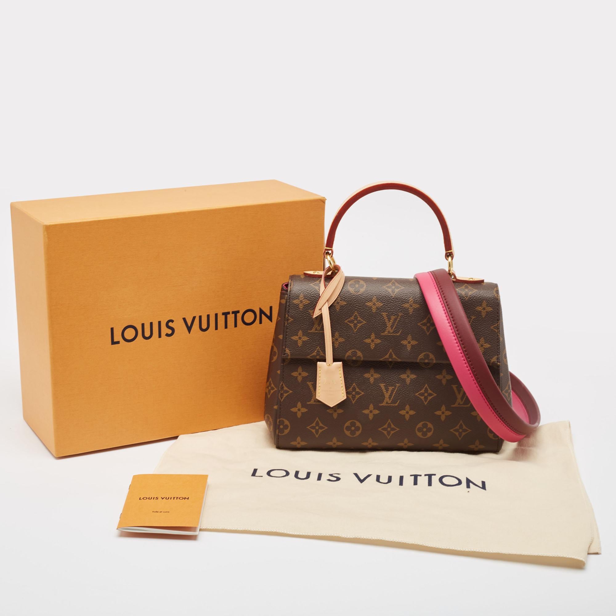 Louis Vuitton Monogram Canvas Cluny BB Bag For Sale 8