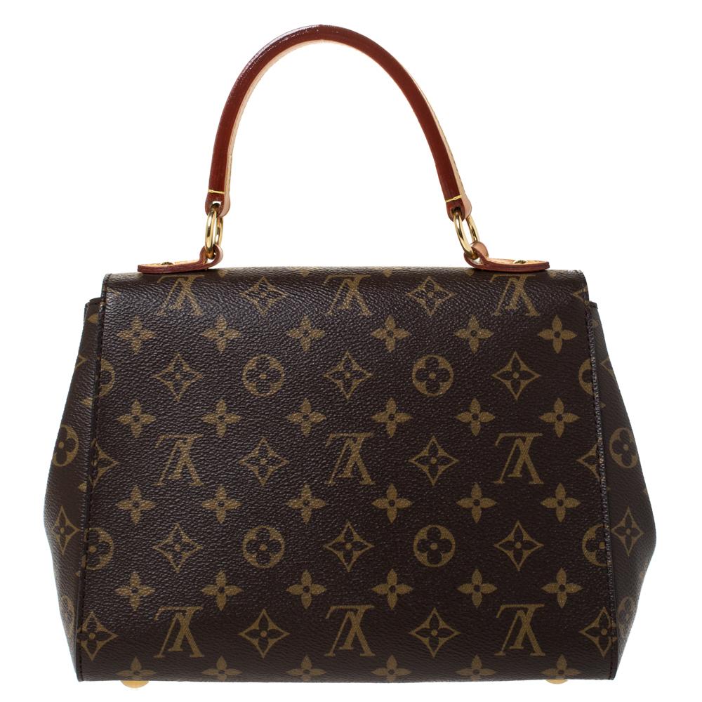 Each bag that comes out of Louis Vuitton's workshops is high on style and craftsmanship, including this beauty. Created from their Monogram canvas, the Cluny bag has a fine finish. The bag features a top handle, a detachable leather shoulder strap,