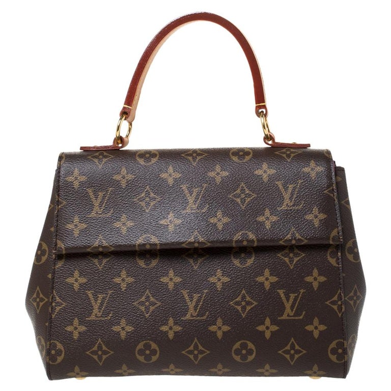 Louis Vuitton Cluny BB Monogram Canvas Cross Body Bag, Mint Condition