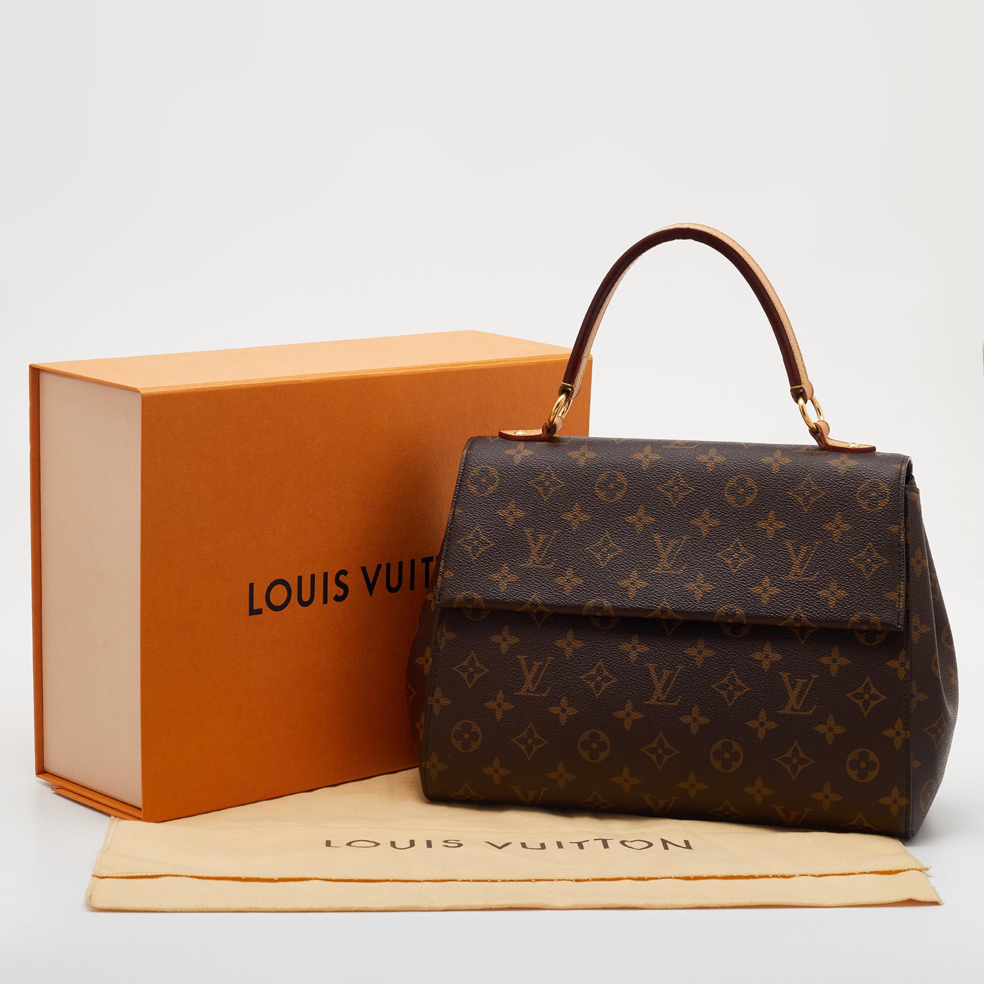 Louis Vuitton Monogram Canvas Cluny MM Bag 4