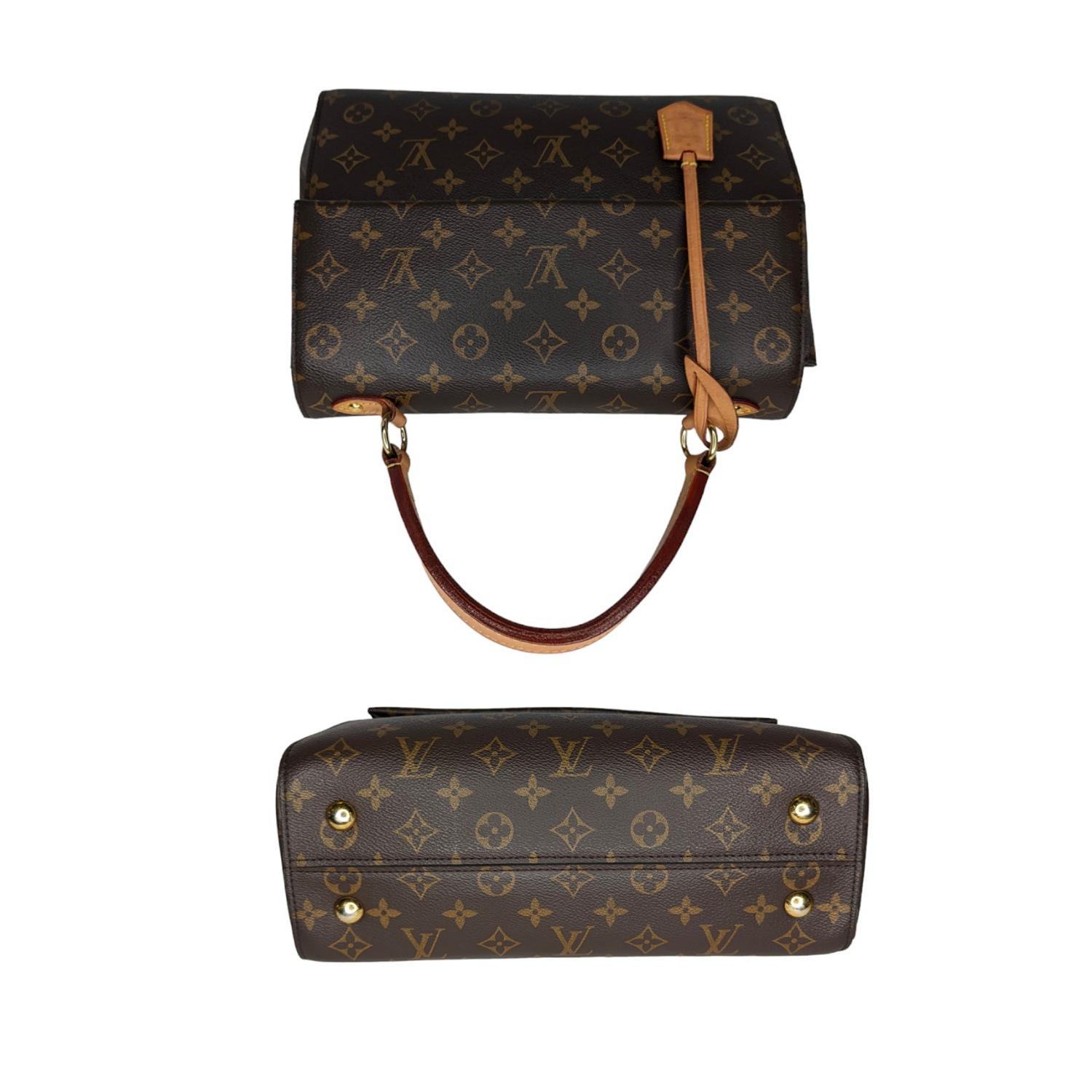 Women's or Men's Louis Vuitton Monogram Canvas Cluny MM Satchel