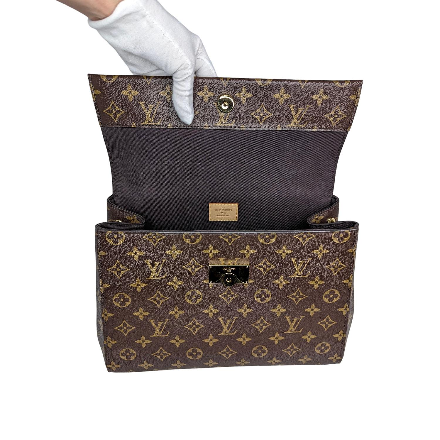 Louis Vuitton Monogram Canvas Cluny MM Top Handle Bag 2