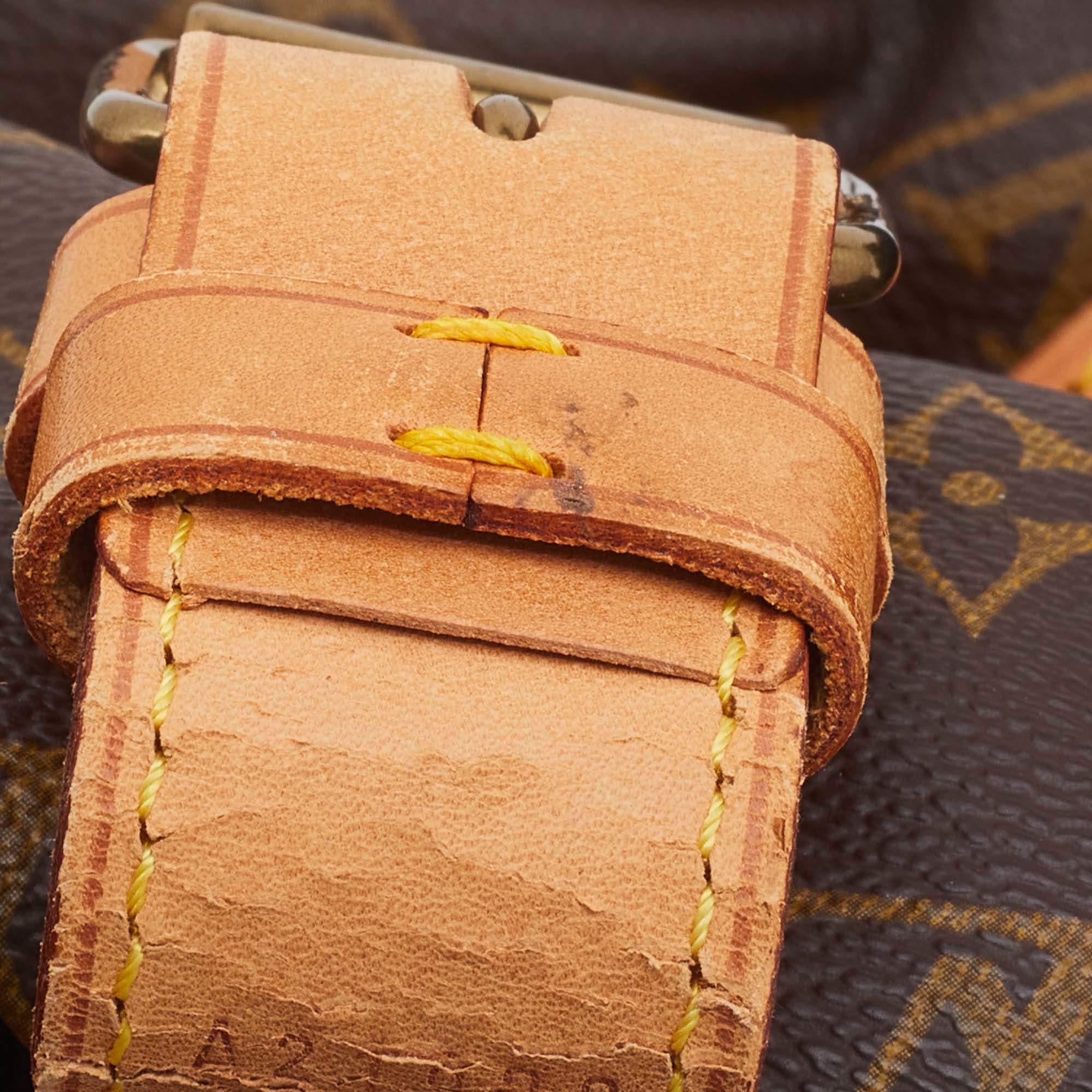 Louis Vuitton Monogram Canvas Cruiser 40 Travel Bag 6