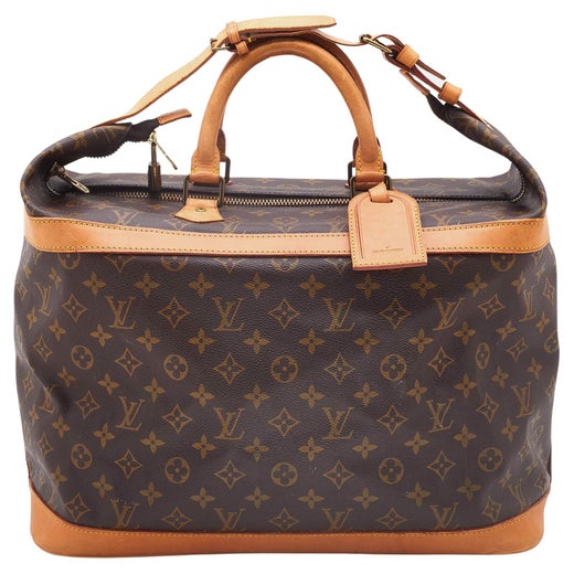 Rare Louis Vuitton Cruiser 50 Travel bag in brown Monogram canvas, GHW For  Sale at 1stDibs
