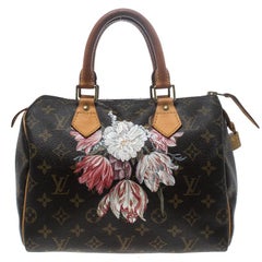 2002 Louis Vuitton Hand-painted Love is Love Monogram Coated