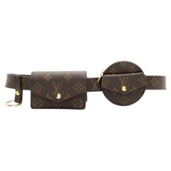 Louis Vuitton Monogram Canvas Daily Multi Pocket Belt - Size 32 / 80