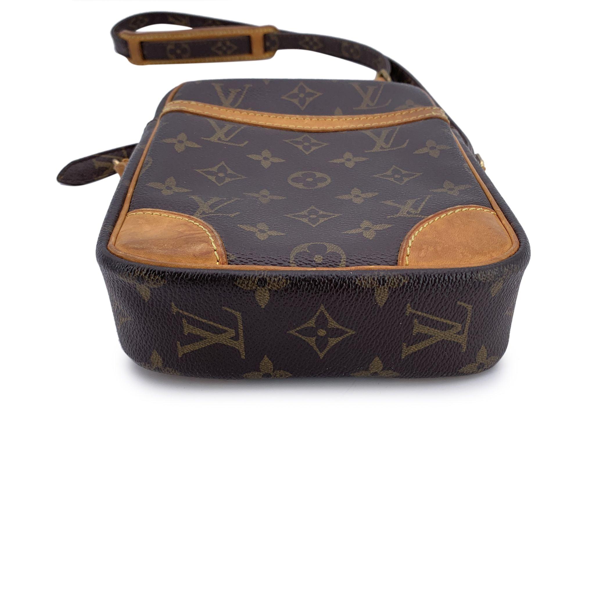 Black Louis Vuitton Monogram Canvas Danube Crossbody Messenger Bag