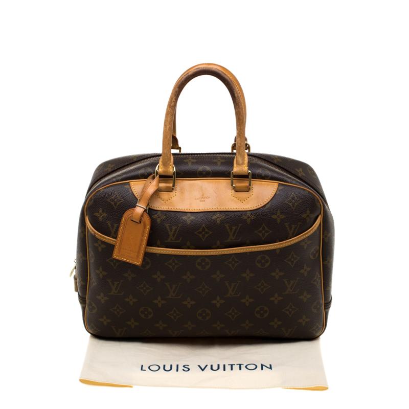 Louis Vuitton Monogram Canvas Deauville Bag 6