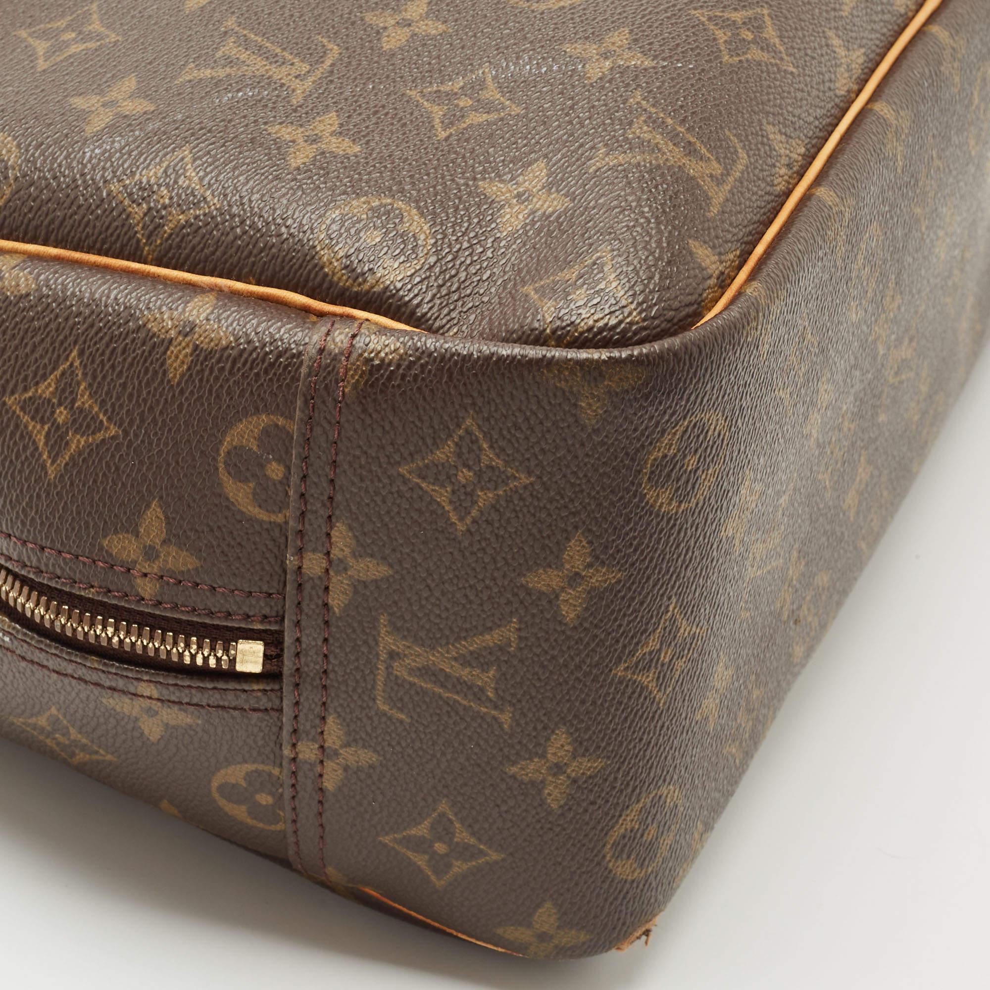 Louis Vuitton Monogram Canvas Deauville Bag 13