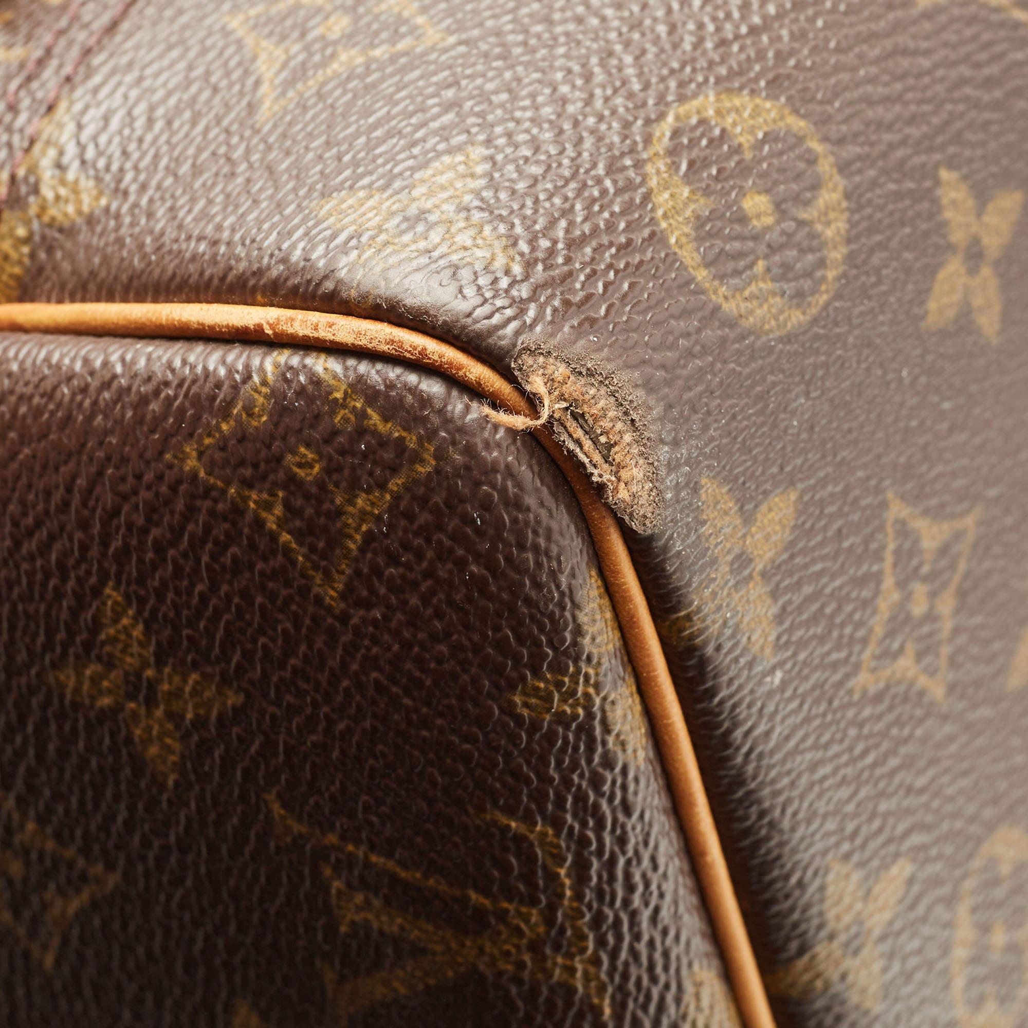 Women's Louis Vuitton Monogram Canvas Deauville Bag