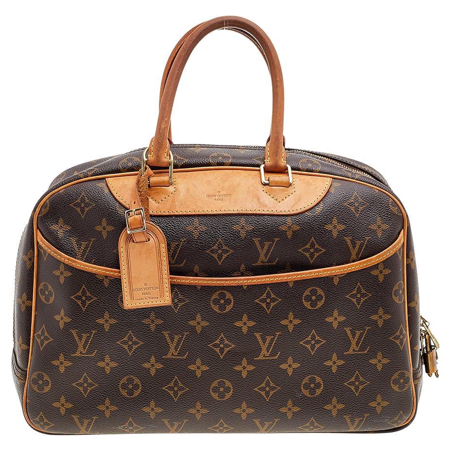 Louis Vuitton Monogram Canvas Deauville Bag