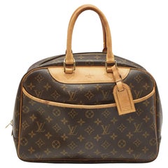 Louis Vuitton Deauville-Tasche aus Segeltuch mit Monogramm