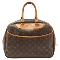 Louis Vuitton Deauville-Tasche aus Segeltuch mit Monogramm