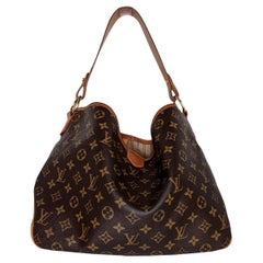 Delightful MM Hobo aus Segeltuch mit Monogramm Louis Vuitton