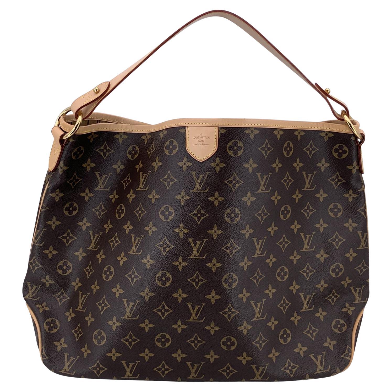 Louis Vuitton Monogram Canvas Delightful MM Shoulder Bag Tote