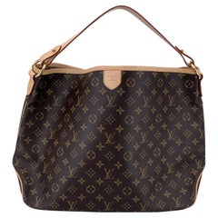 Louis Vuitton Monogram Canvas Delightful MM Borsa a tracolla Tote