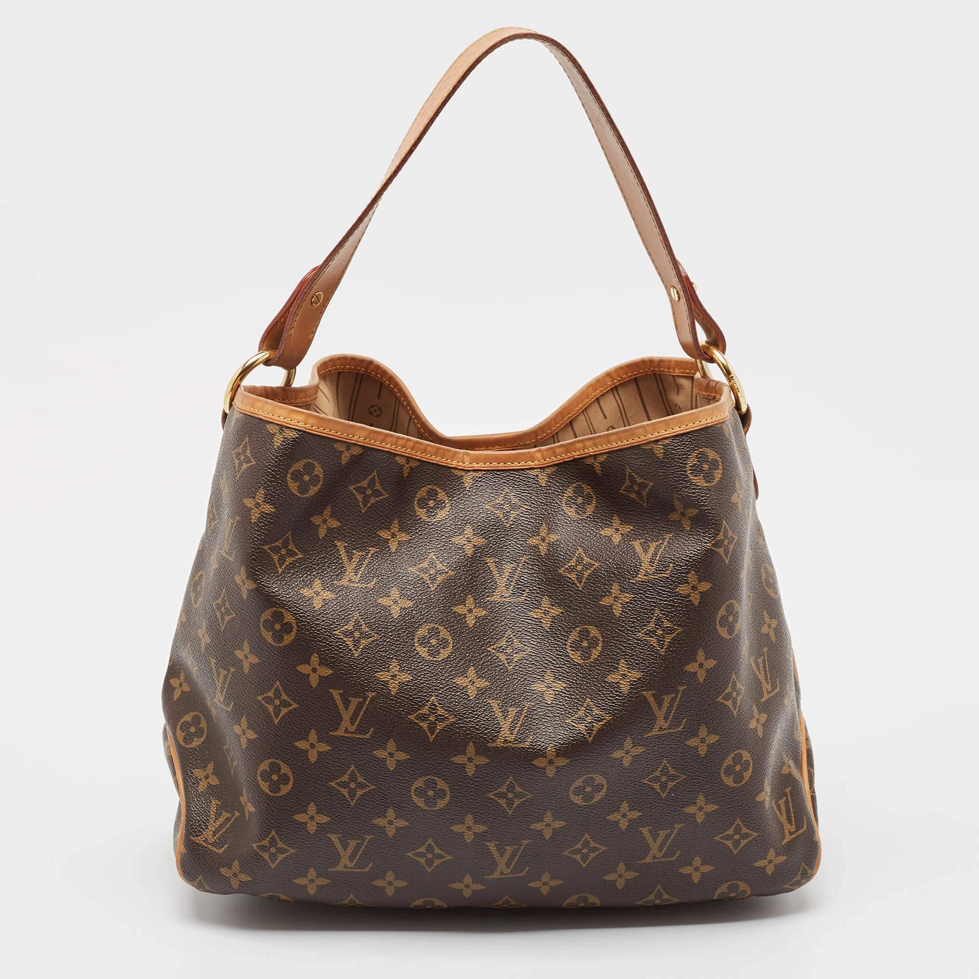 Louis Vuitton Monogram Canvas Delightful PM Bag In Good Condition In Dubai, Al Qouz 2