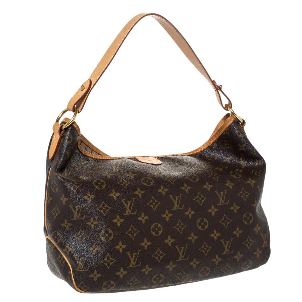 Black Louis Vuitton Monogram Canvas Delightful PM Bag