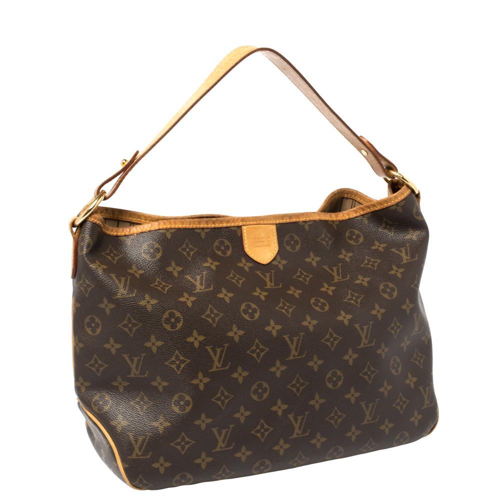 Louis Vuitton Monogram Canvas Delightful PM Bag In Fair Condition In Dubai, Al Qouz 2